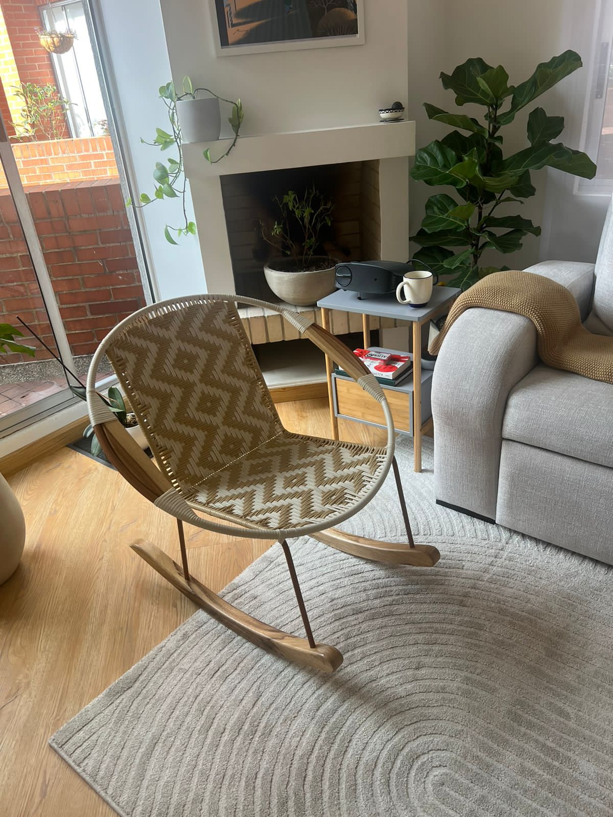 Silla auxiliar Oksana Precolombina