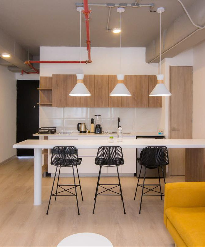 Silla de barra Carla de Barra hierro y fibra medellin y bogota
